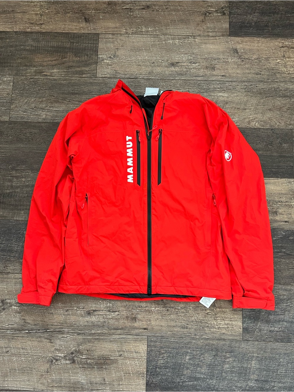 Mammut Freeflight HS Thermo Hooded Mountain Red Jacket Men’s size Large